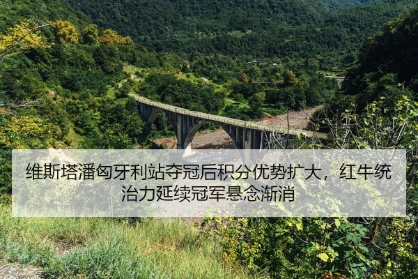 维斯塔潘匈牙利站夺冠后积分优势扩大，红牛统治力延续冠军悬念渐消